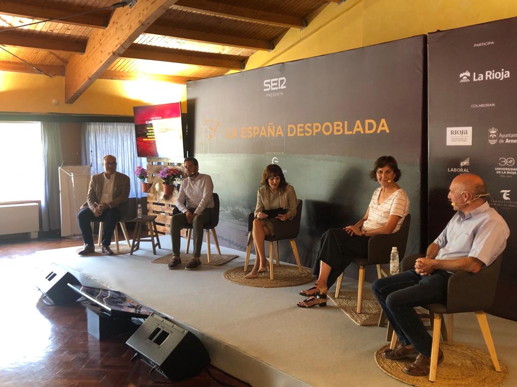 Pedro Montalvo, Javier García, Estrella Santana y Ricardo Ochoa, de izquierda a derecha de la imagen. 