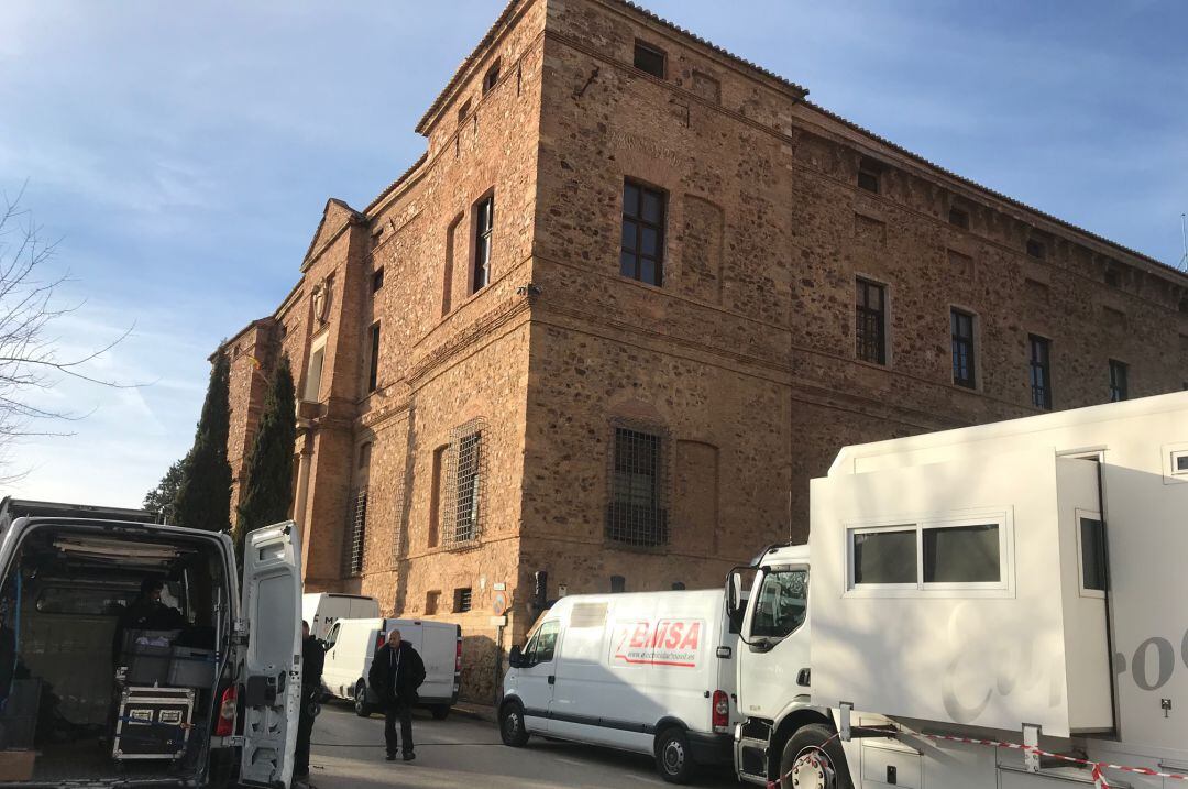 El Palacio del Marqués de Santa Cruz, en Viso del Marqués, vuelve a ser el foco de las cámaras 