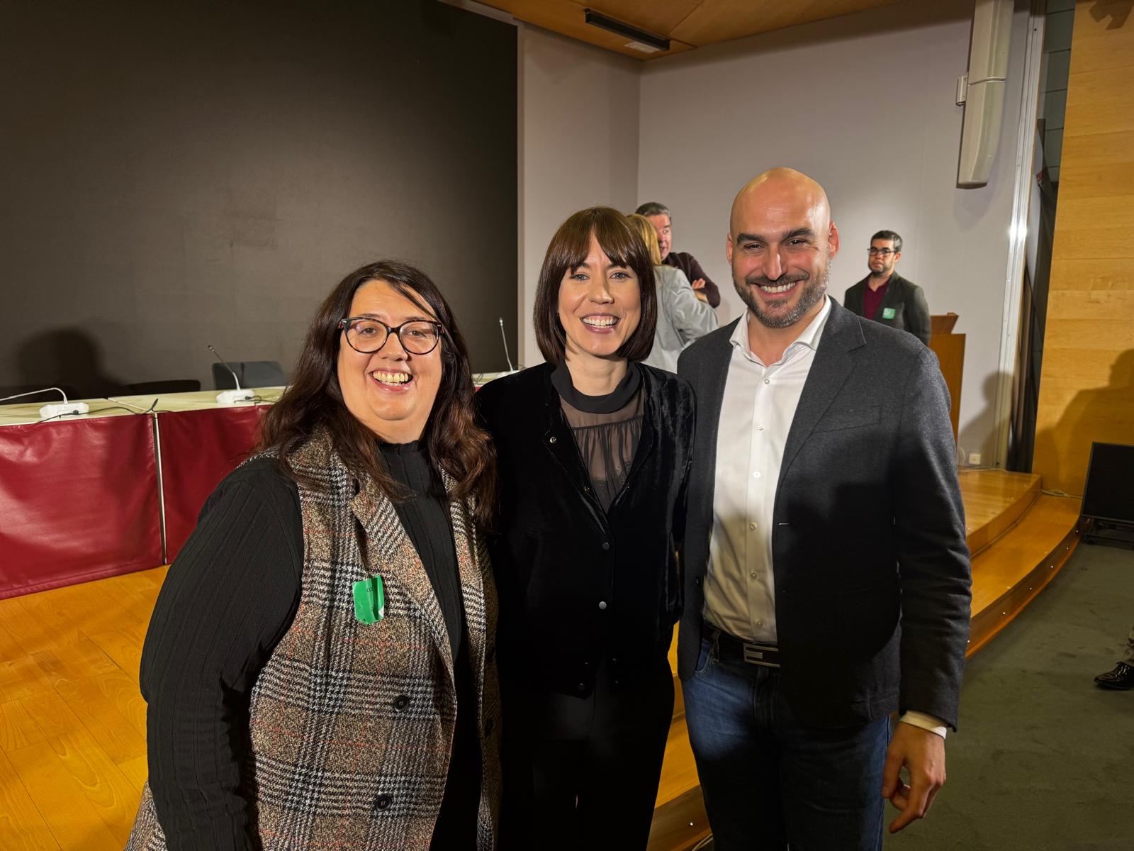 La Ministra Diana Morant en la sesión plenaria de la Red de Ciudades de la Ciencia y la Innovación, Red Innpulso