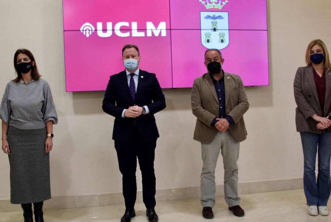 Reunión entre el alcalde de Albacete y el rector de la UCLM