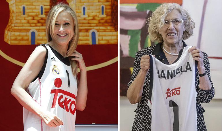 Dos maneras de celebrar el póquer madridista en baloncesto