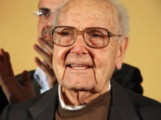 Heribert Barrera al vuitantè aniversari d'Esquerra