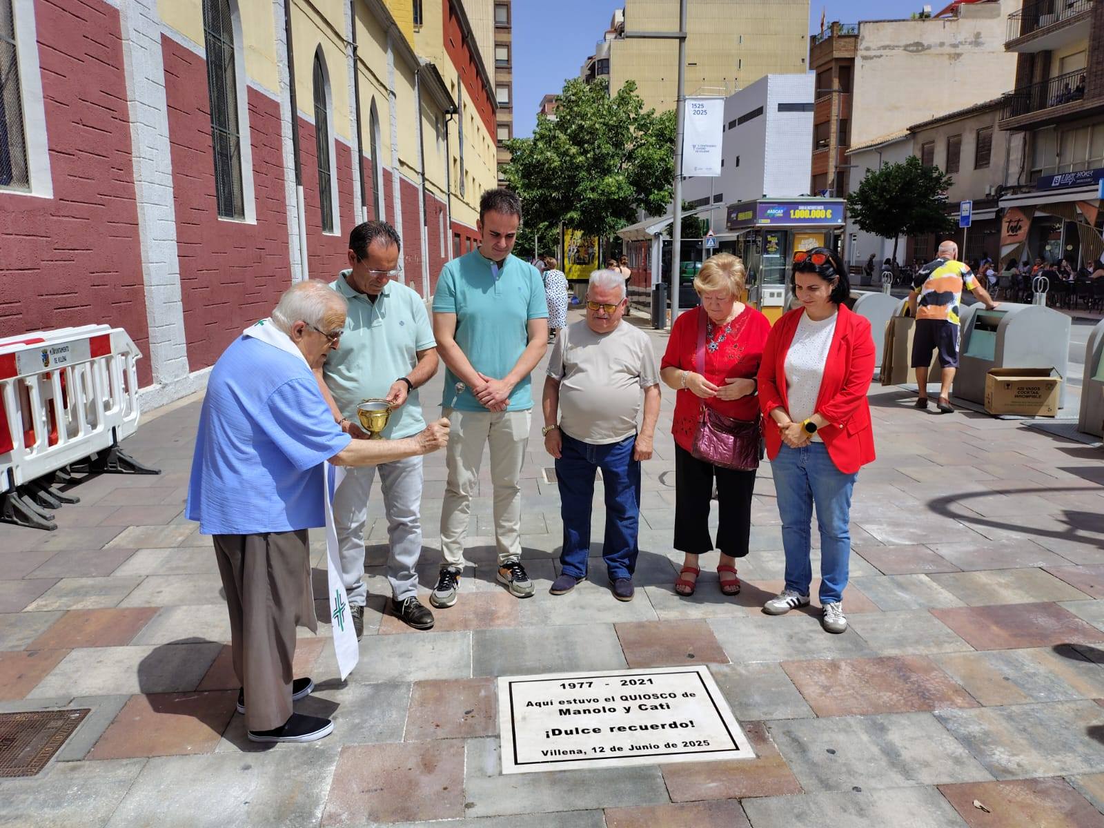 Momento de la bendición