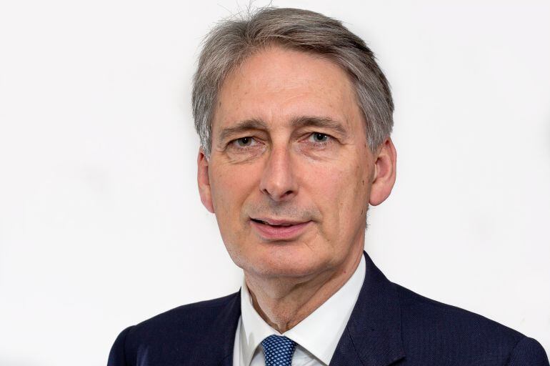 El ministro de exteriores británico Philip Hammond