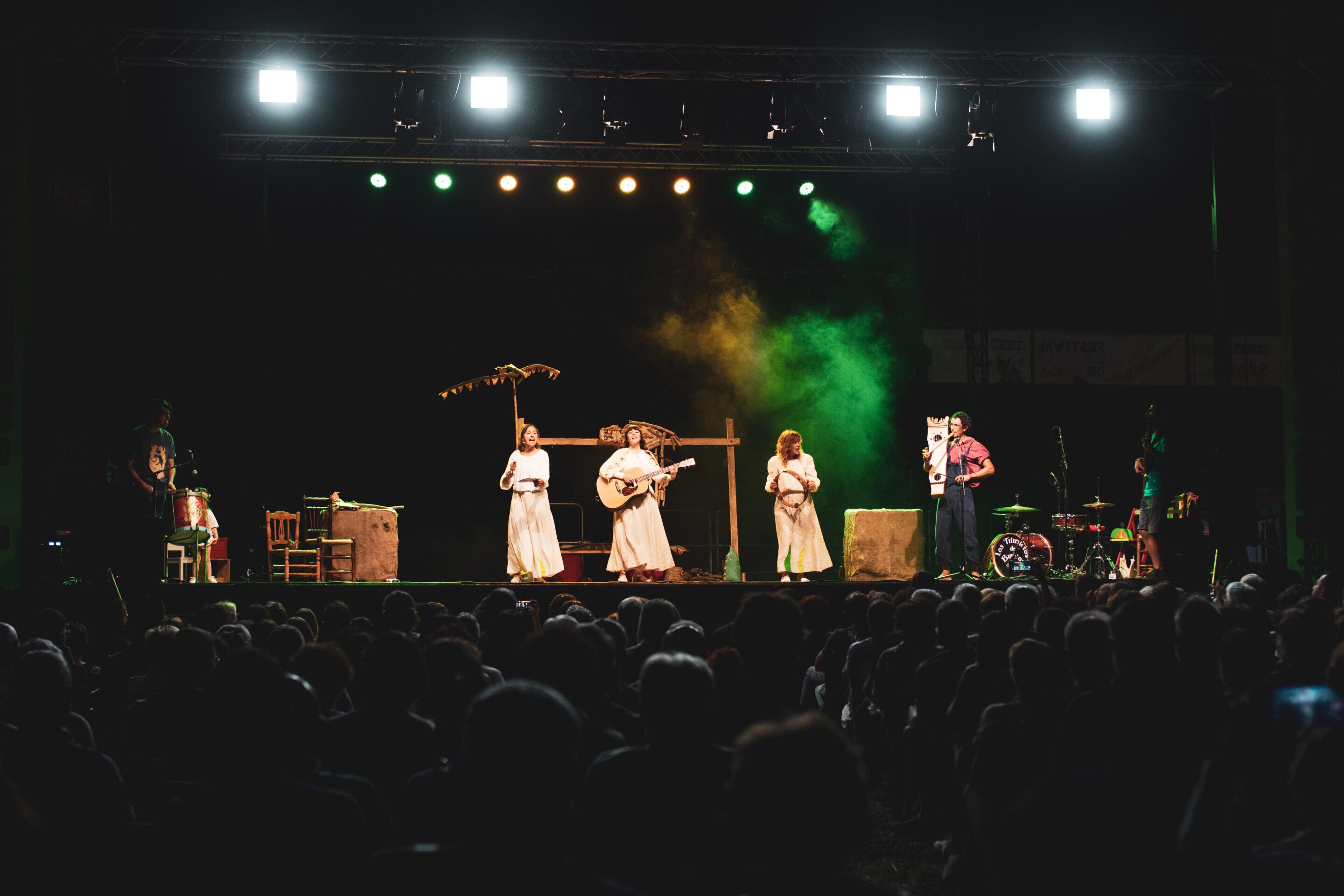 La Quebranta, en el festival Castillo de Aínsa. Foto:  Foto Sonia Gracia