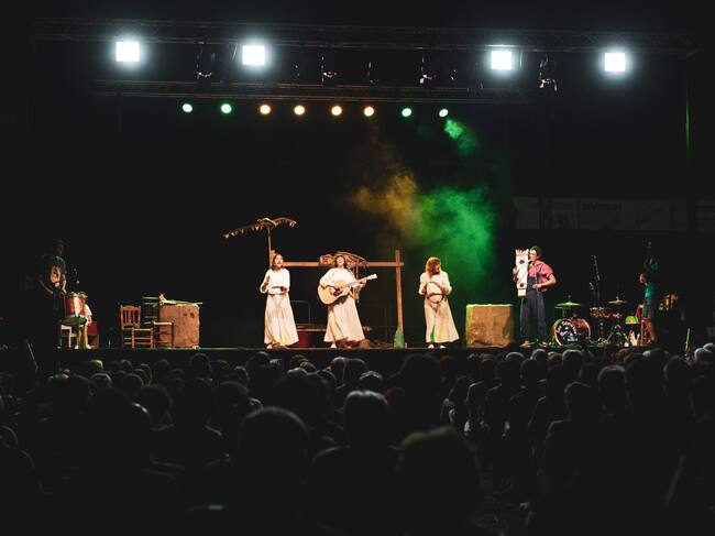 La Quebranta, en el festival Castillo de Aínsa. Foto: Foto Sonia Gracia