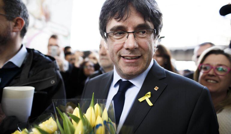 El expresidente de la Generalitat, Carles Puigdemont.