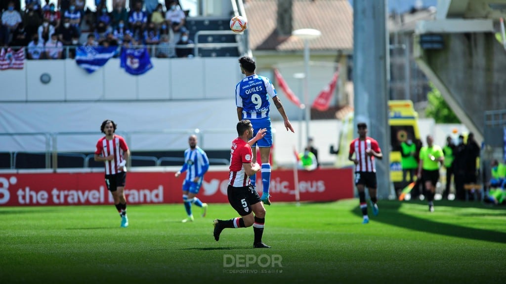 Un momento del partido