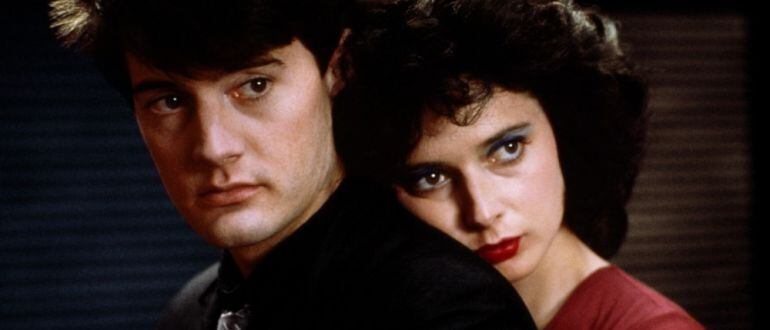 Kyle McLachlan e Isabella Rosellini, en &#039;Terciopelo azul&#039; (&#039;Blue Velvet&#039;, 1986).