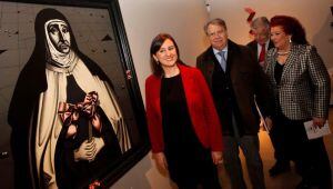 Inauguración de la muestra &#039;Espacialismo Cromático&#039;, muestra conmemorativa del V Centenario de Santa Teresa de Jesús