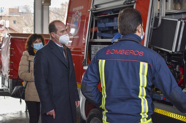 Visita al Parque de bomberos