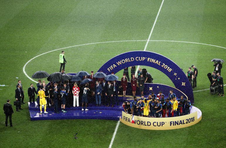 Celebración del Mundial de Rusia 2018