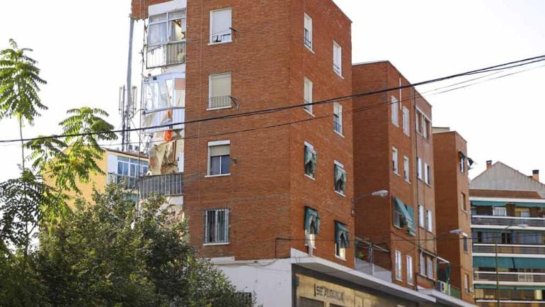 Bloques de pisos en un barrio de Madrid.