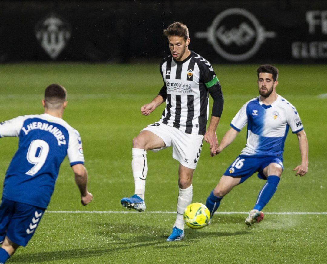 Josep Señé le ha dado los tres puntos al CD Castellón ante el CE Sabadell