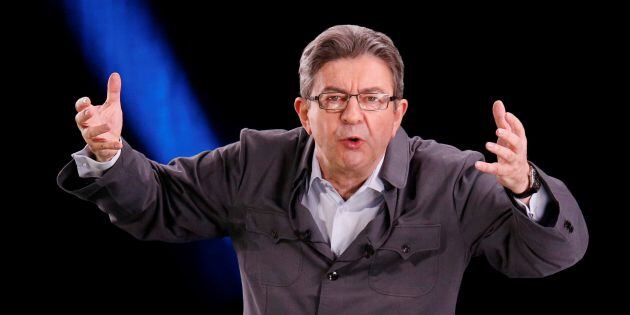 El candidato Jean-Luc Melenchon.