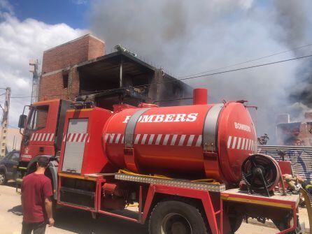 Efectivos de bomberos se han desplazado al lugar