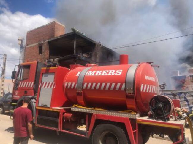 Efectivos de bomberos se han desplazado al lugar