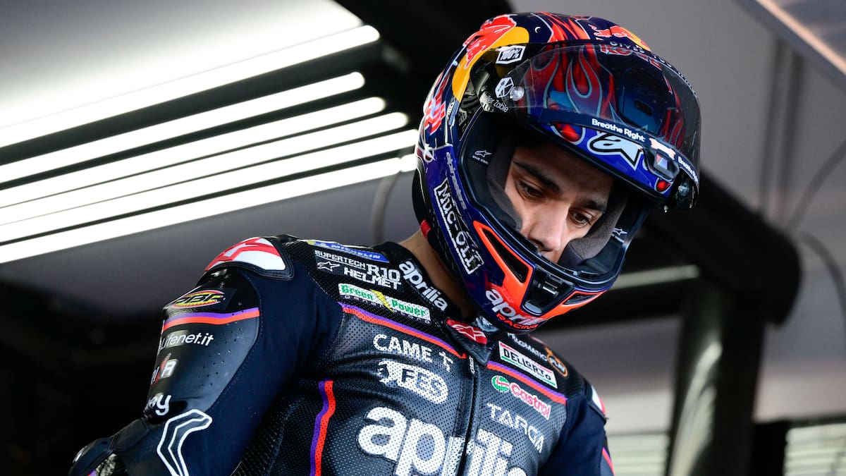 Aprilia confirma la ausencia de Jorge Martín en los tests de pretemporada de Sepang