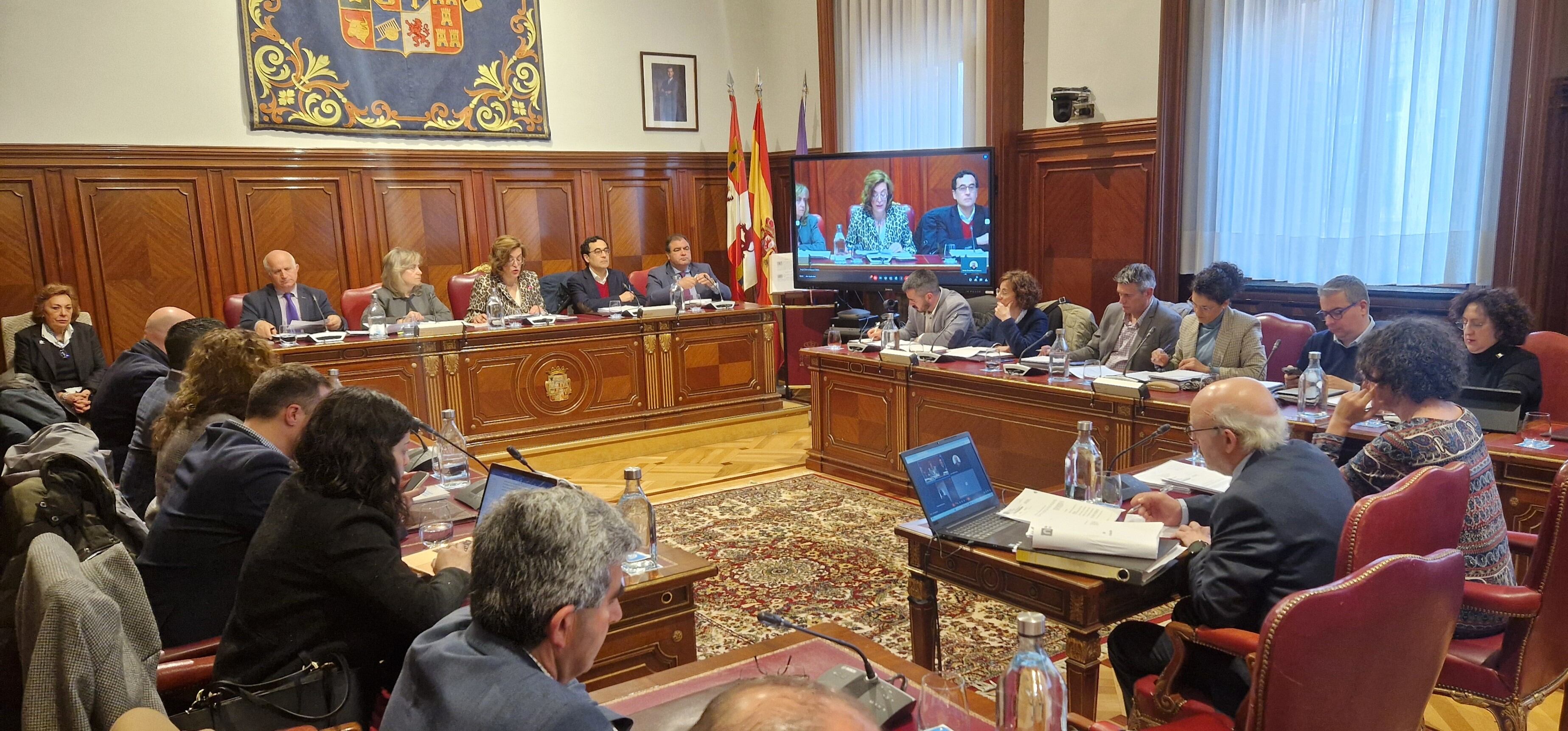 Pleno de la Diputación de Palencia