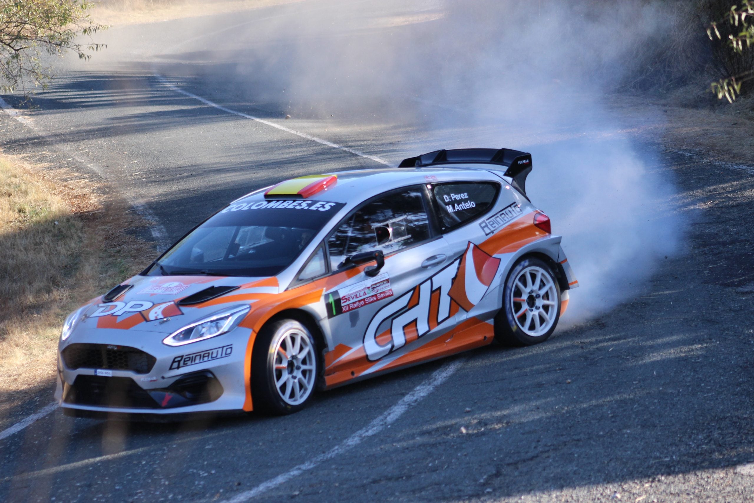 Pedro David Pérez en el XII Rallye Sliks Sevilla