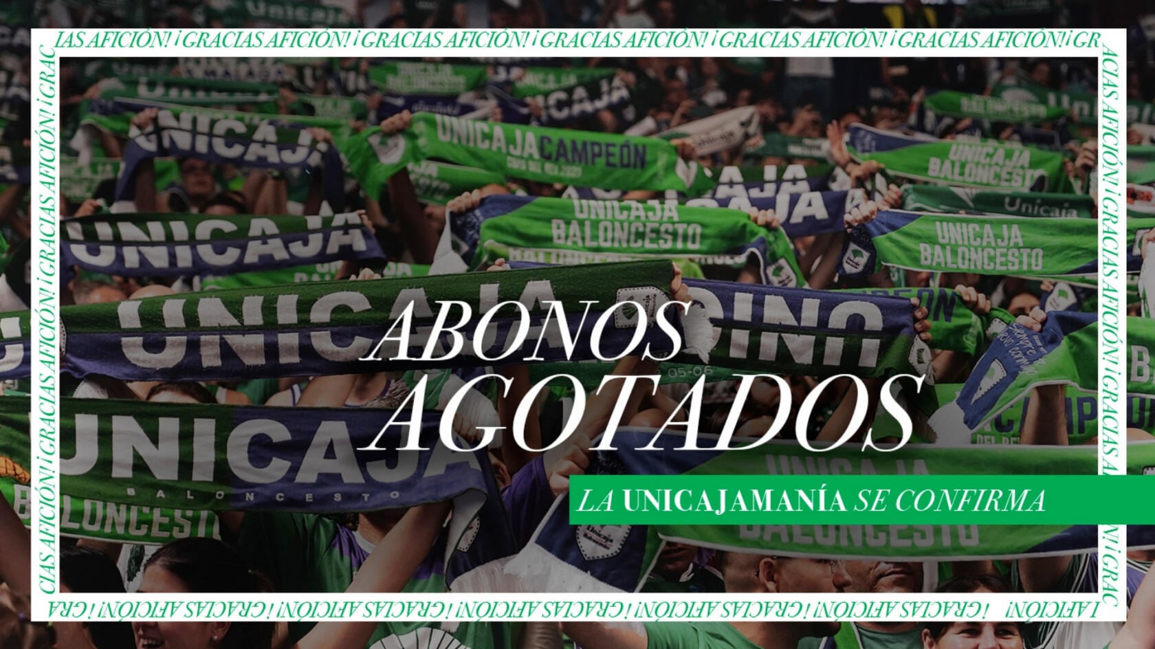 El Unicaja vende todos los abonos para la próxima temporada