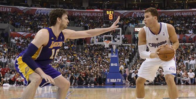 Gasol defiende a Griffin