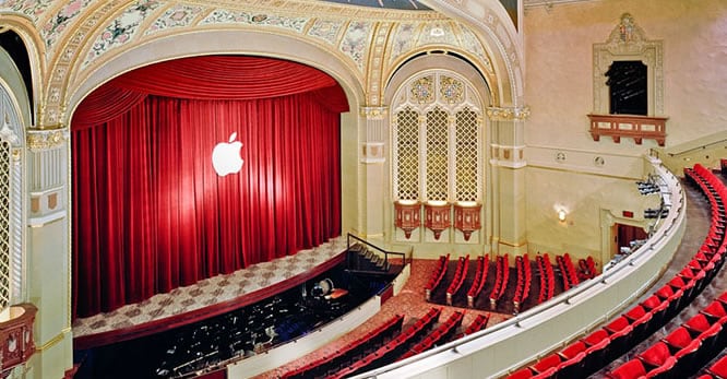 A las 19:00, hora española, tendrá lugar en el California Theatre de San José el evento especial de Apple