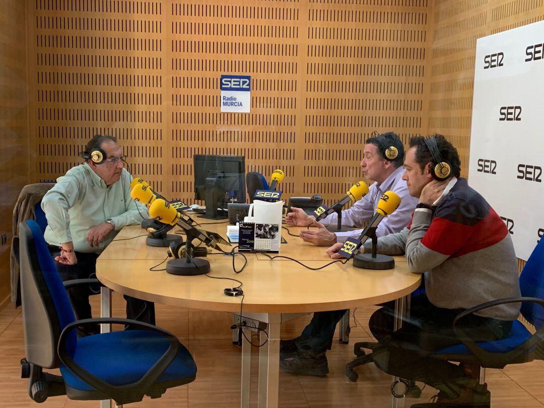 Tertulia de SER Deportivos Región de Murcia con Pepe Pallarés, Xavi Julià y Jorge Fenor