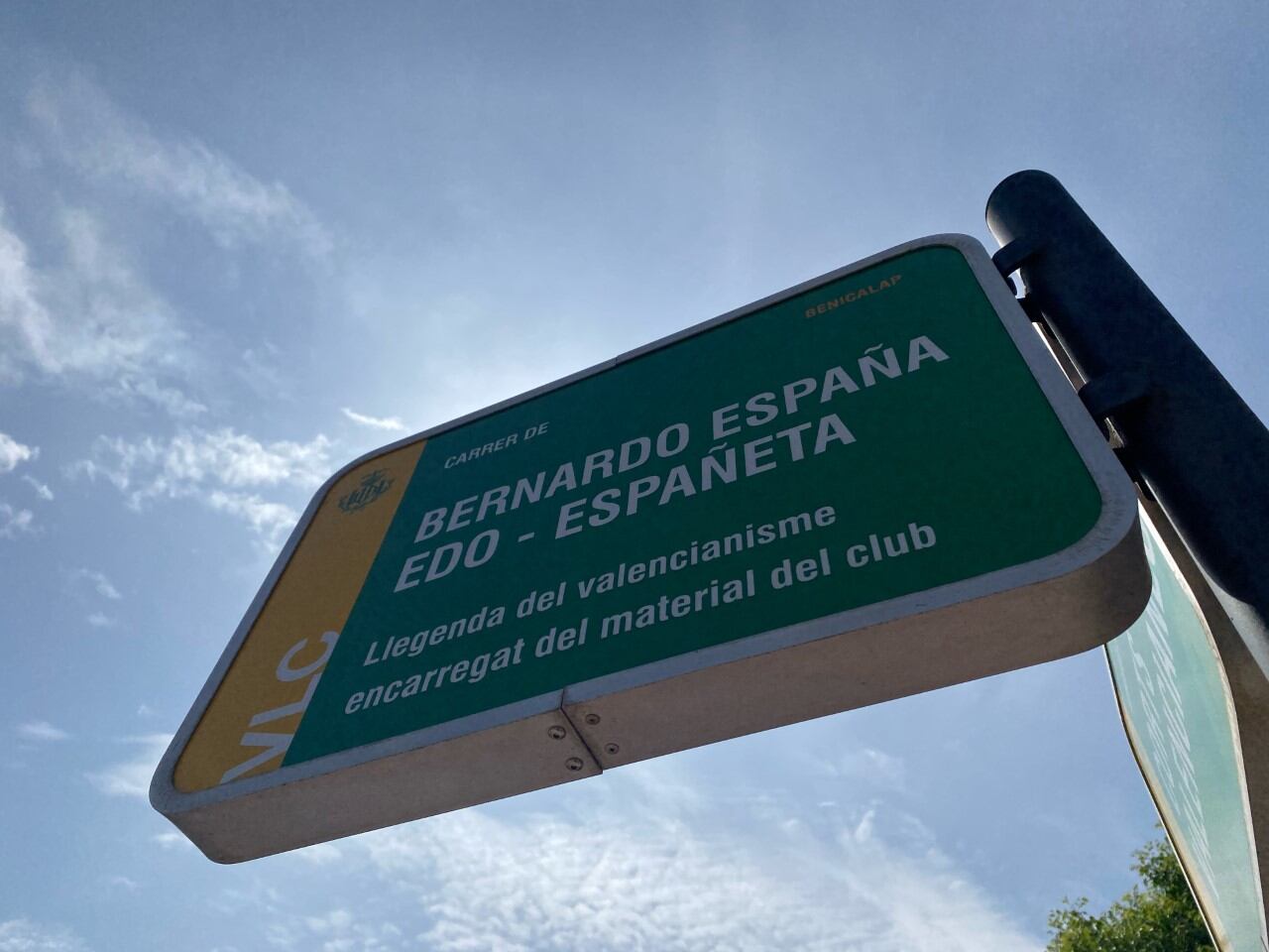 Calle de Bernardo Españeta en València