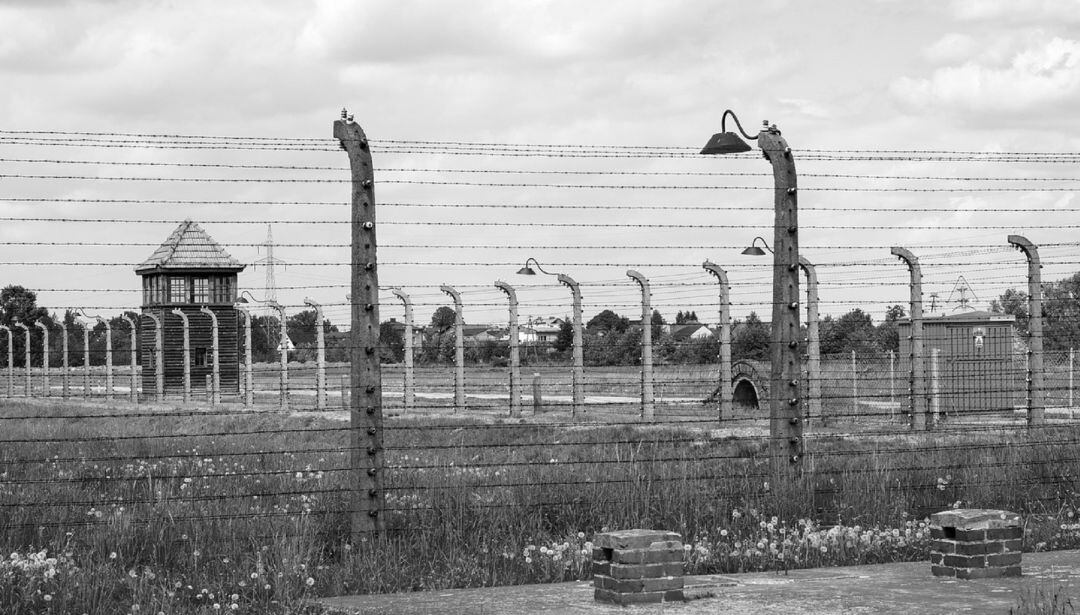 Imagen de archivo del campo de concentración de Auschwitz-Birkenau