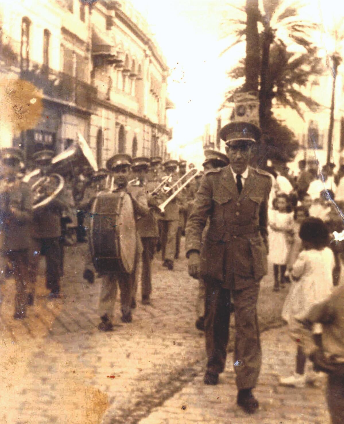 Década de los 40 - banda Filarmónica municipal de Arahal. Luis Paulino Godino Morillas
