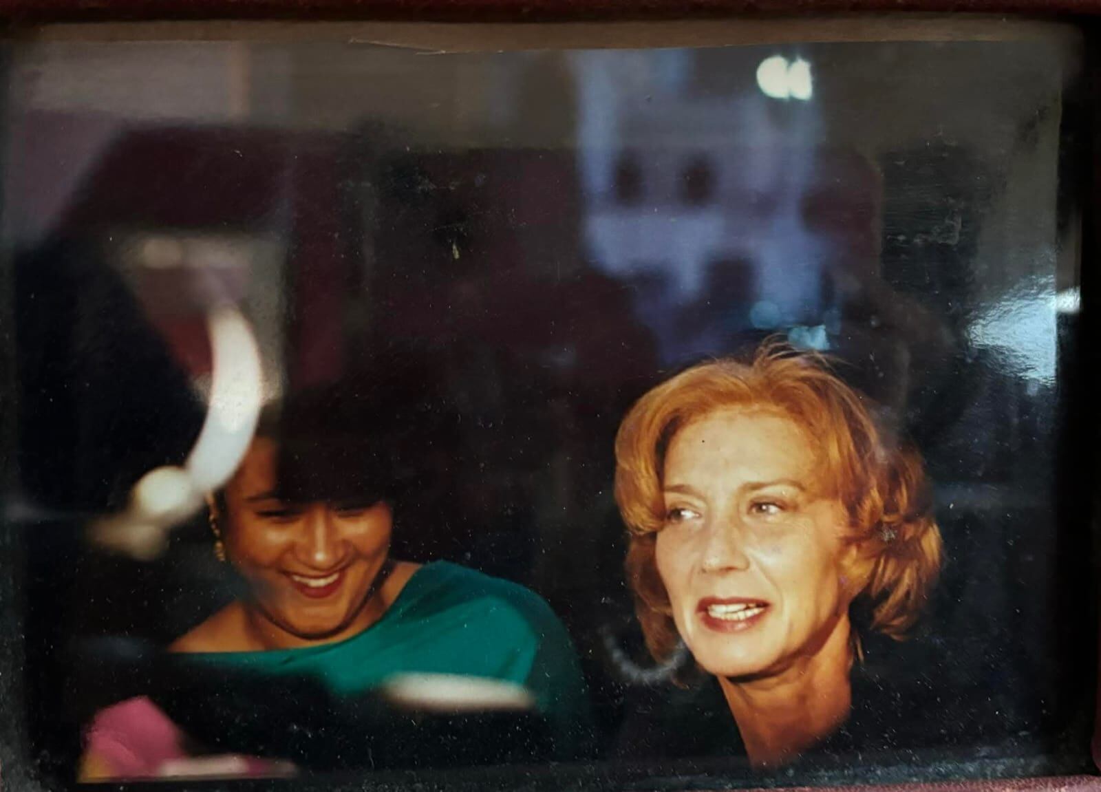 Carmensa de la Hoz con Marisa Paredes