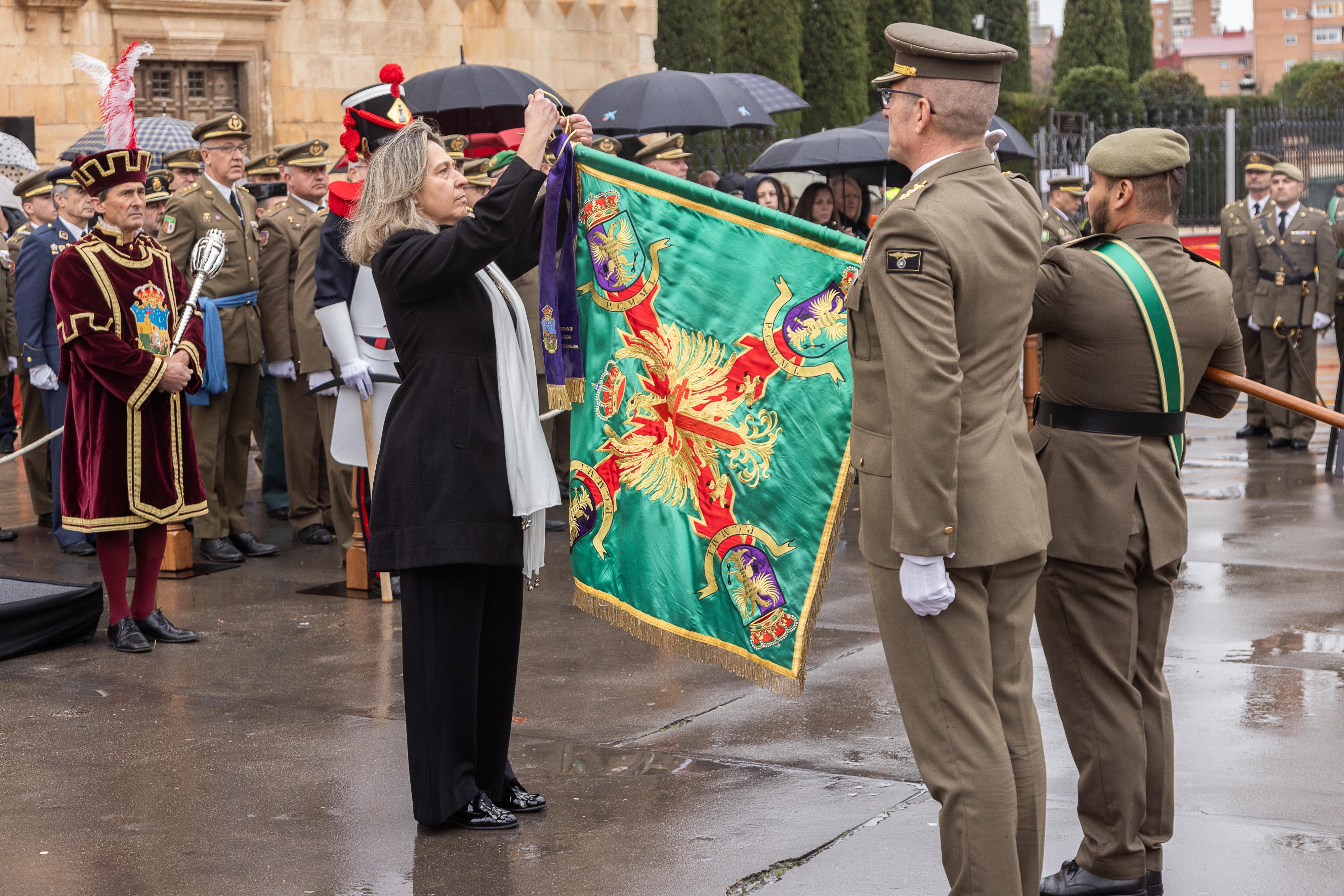 Imposición Corbata de Bandera al Parque de Ingenieros Militares de Guadalajara