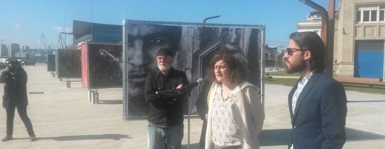Presentación de la Exposición organizada por la Diputación de A Coruña en La Marina