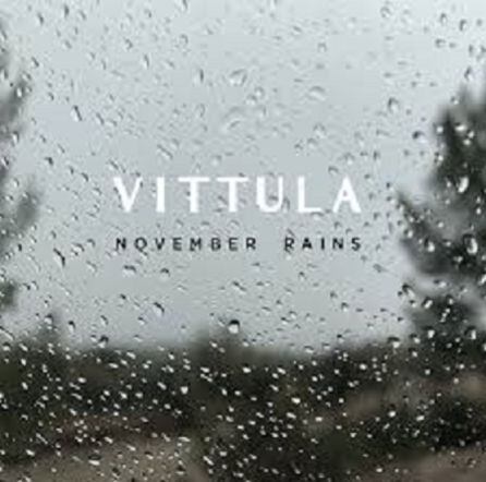 Portada del disco &#039;November rain&#039; de Vittula