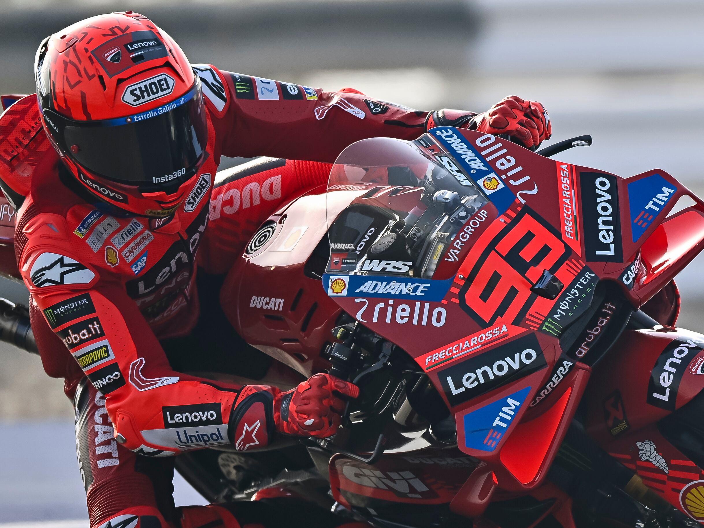 Marc Márquez en el Gran Premio de Qatar