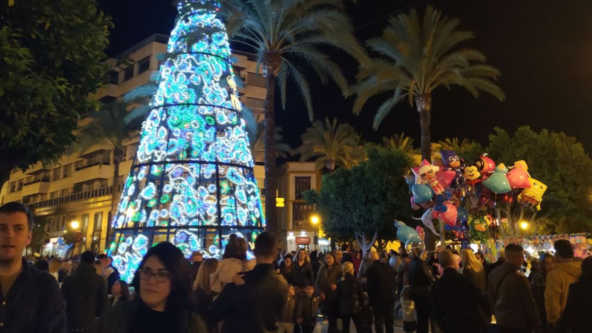 Mamen Sánchez, alcaldesa de Jerez, sobre el alumbrado navideño