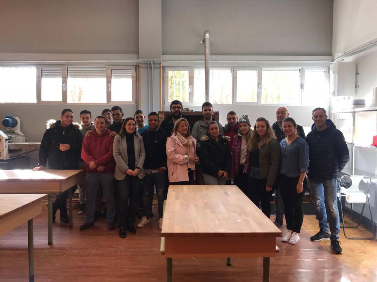 15 alumnos se han formado en pastelería en Aguilar por iniciativa de la Diputación de Palencia