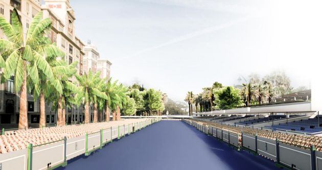 Todo el recorrido completo estará vallado para mejorar en seguridad y estética