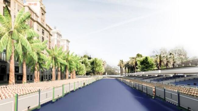 Todo el recorrido completo estará vallado para mejorar en seguridad y estética