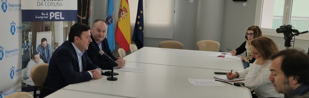 Rueda de prensa del Presidente de la Diputación de A Coruña