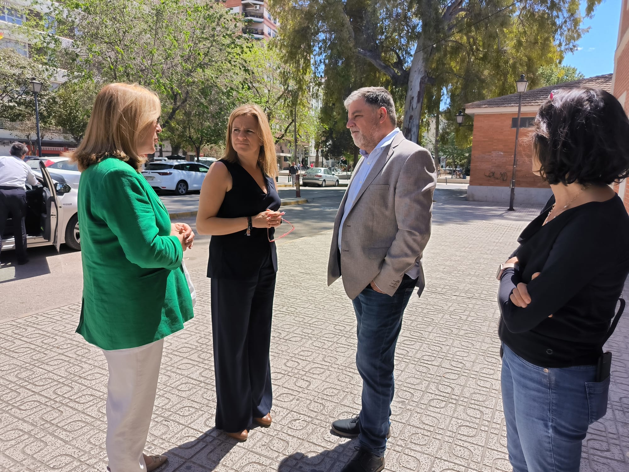 Visita de la subdelegada del gobierno a Villena