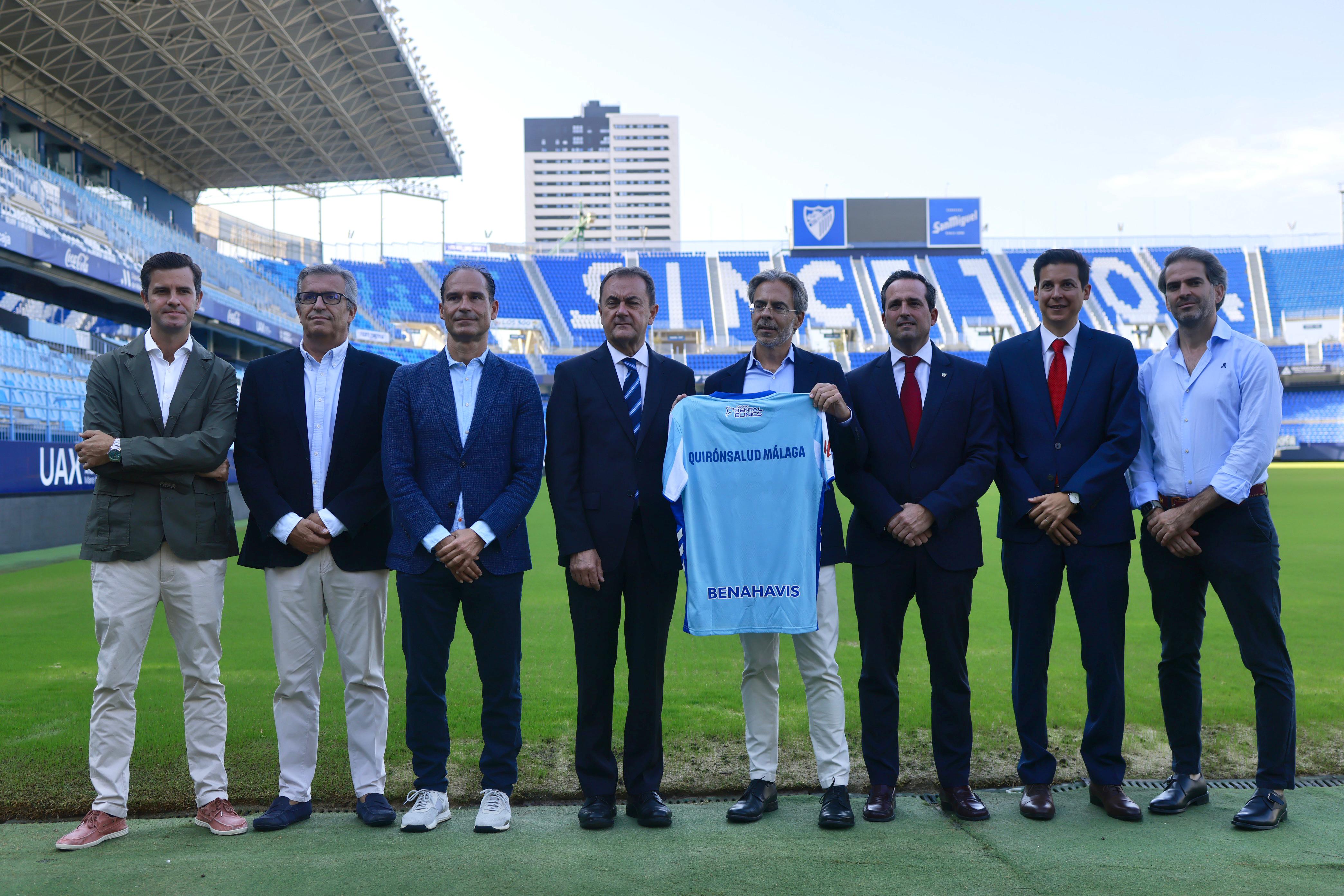 Acuerdo entre Hospital Quirónsalud y el Málaga CF