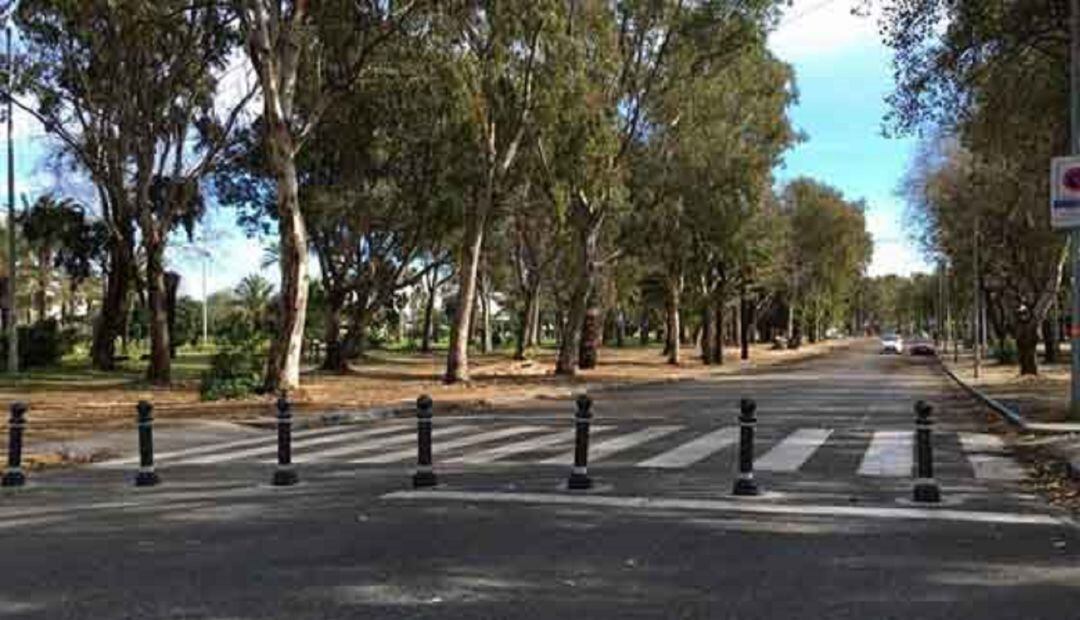 Zona cercana al Parque Princesa Sofía.