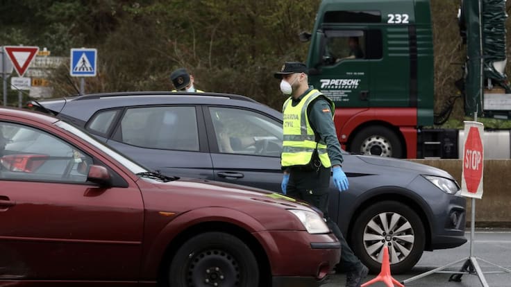 Celia Doval, portavoz de la Guardia Civil Gijón. Aumento controles Semana Santa COVID-19