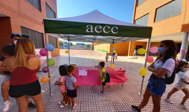 La AECC realiza distintas actividades de captación y concienciación a lo largo de año.