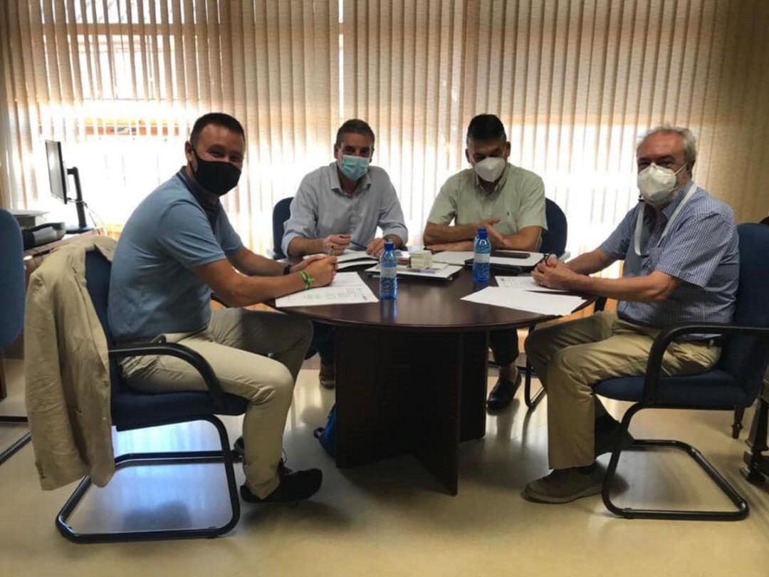 Reunión de coordinación de los Campeonatos de Espeña de Ajedrez celebrada en la Diputación Provincial de Jaén.