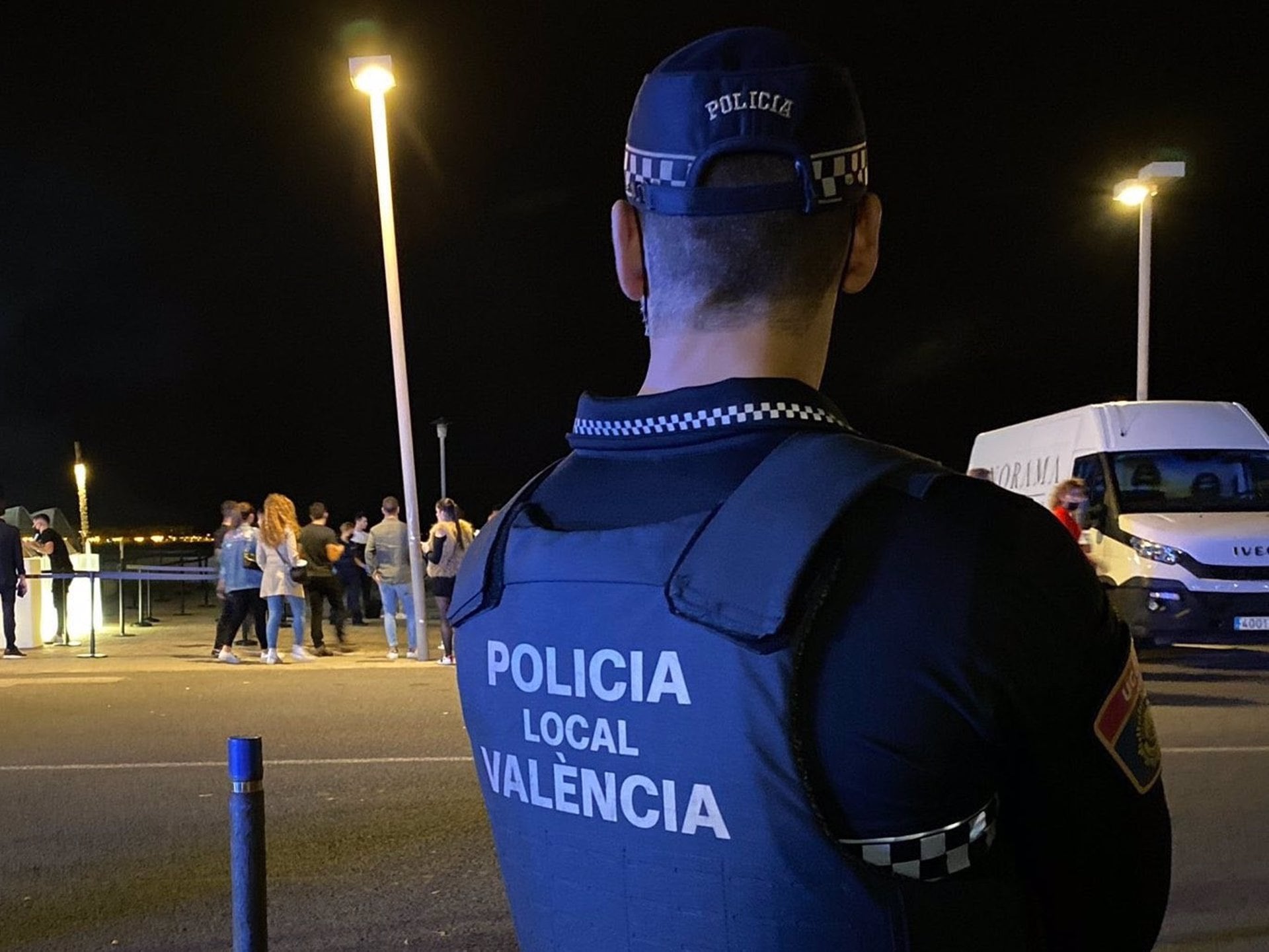 Agente de Policía Local de València en una imagen de archivo.