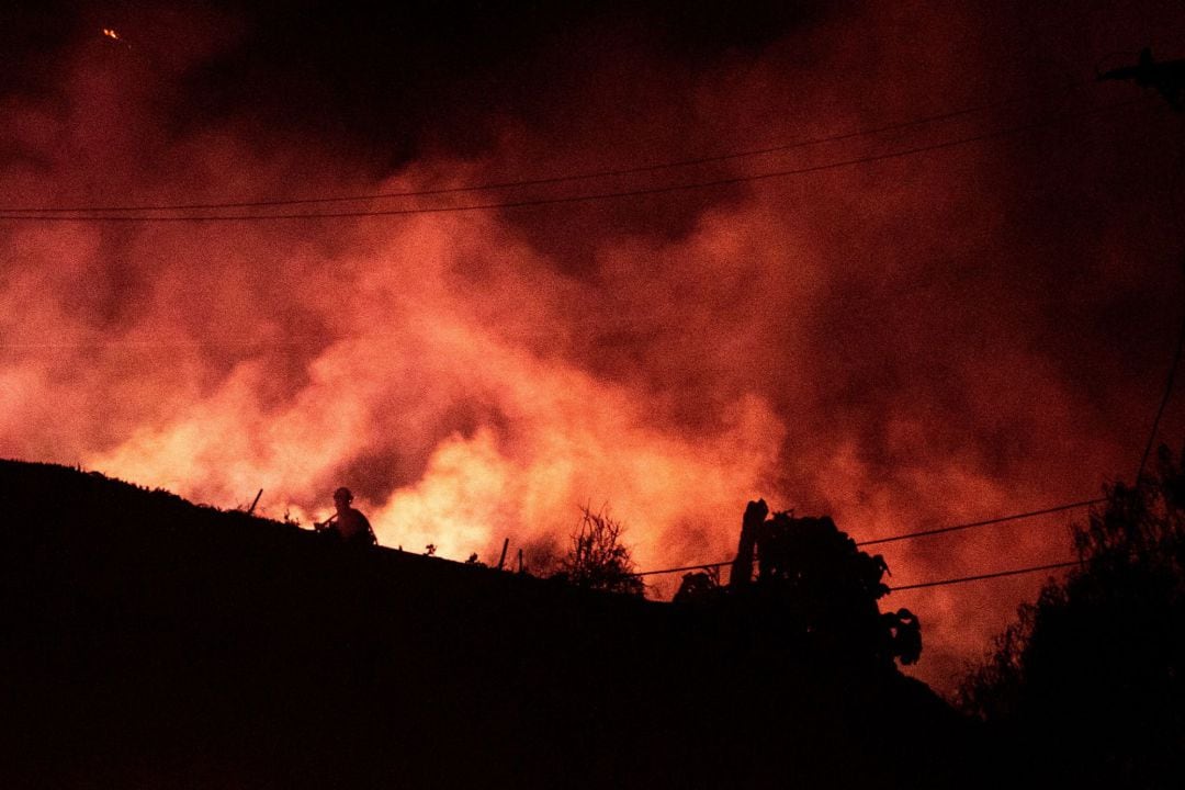 Incendio en Santa Clarita, California