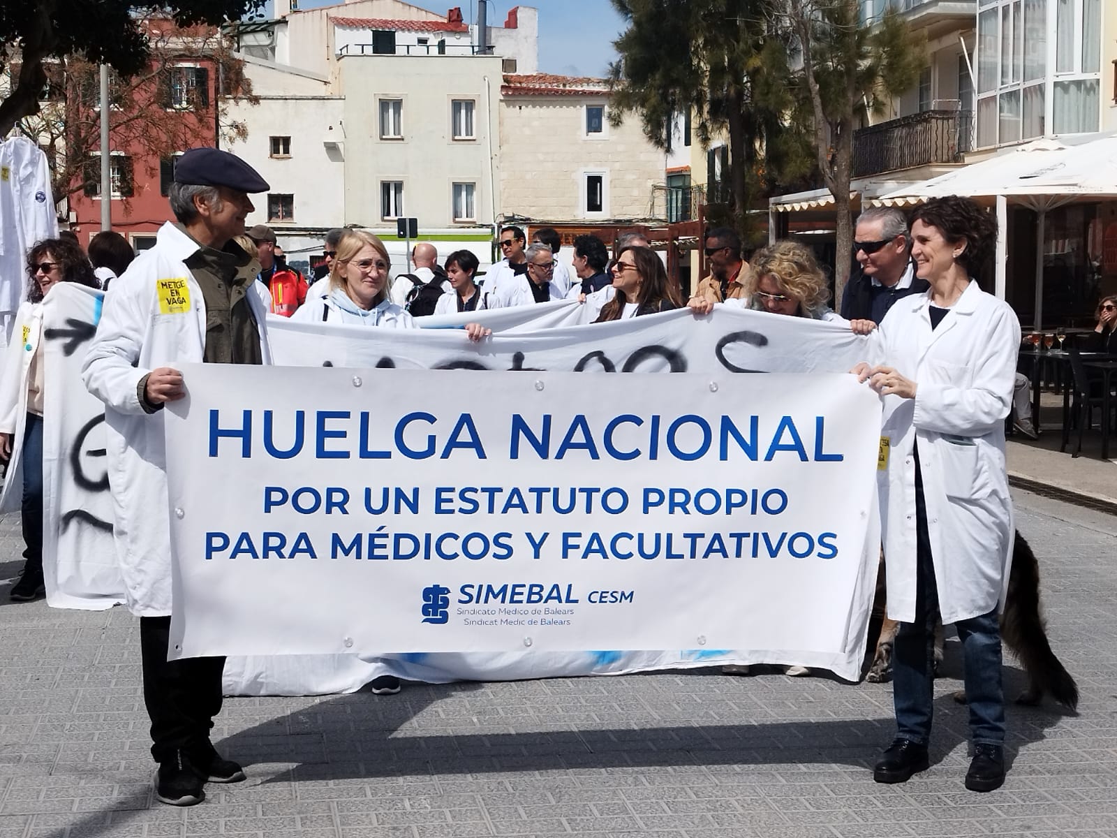 Moment de la manifestació